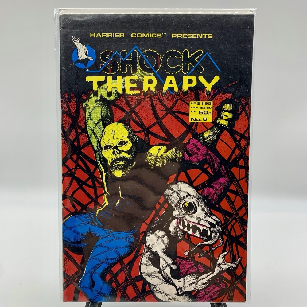 Shock Therapy #6 Harrier Comics 1987 Bagged And Boarded
